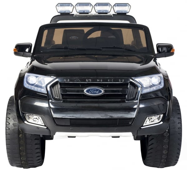 Masinuta electrica Premier Ford Ranger 4x4, 12V, roti cauciuc EVA, scaun piele ecologica, negru [2]