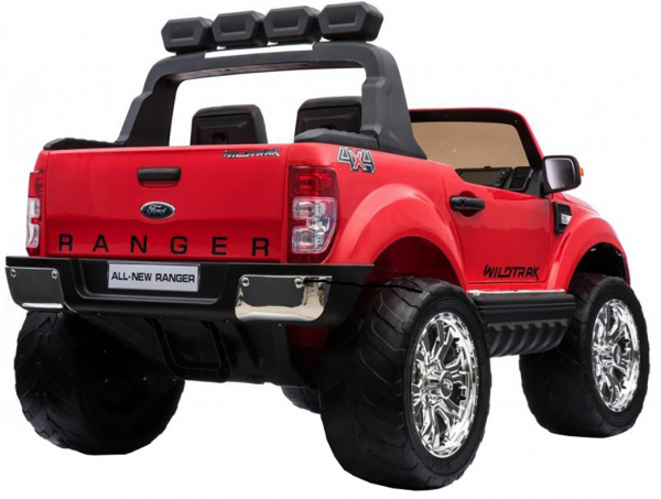 Masinuta electrica Premier Ford Ranger 4x4, 12V, roti cauciuc EVA, scaun piele ecologica, rosu [9]