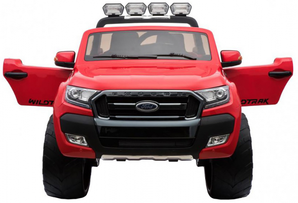 Masinuta electrica Premier Ford Ranger 4x4, 12V, roti cauciuc EVA, scaun piele ecologica, rosu [6]