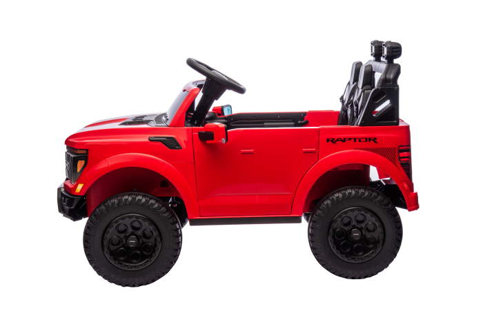 Masinuta electrica Premier Ford Raptor F150, 24V, 2 copii, scaun piele ecologica, rosu [3]