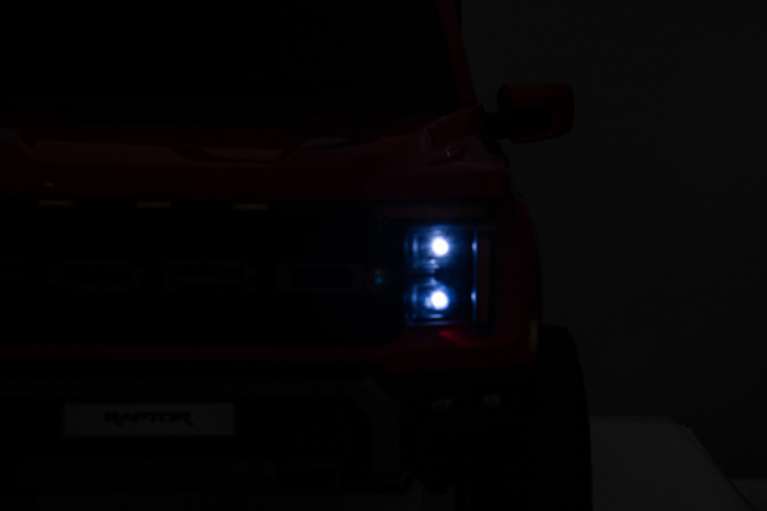 Masinuta electrica Premier Ford Raptor F150, 24V, 2 copii, scaun piele ecologica, rosu [20]