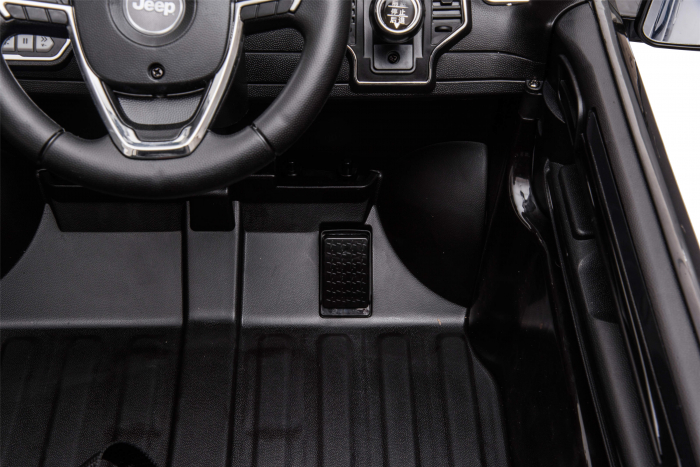 Masinuta electrica Premier Jeep Grand Cherokee, 12V, roti cauciuc EVA, scaun piele ecologica, negru [21]