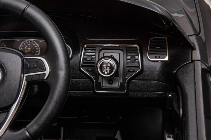 Masinuta electrica Premier Jeep Grand Cherokee, 12V, roti cauciuc EVA, scaun piele ecologica, negru [22]