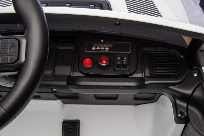 Masinuta electrica Premier Ford Raptor F150, 24V, 2 copii, scaun piele ecologica, alb [28]