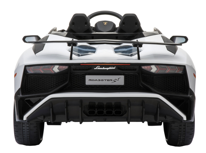 Masinuta electrica Premier Lamborghini Aventador ST, 12V, alb [9]