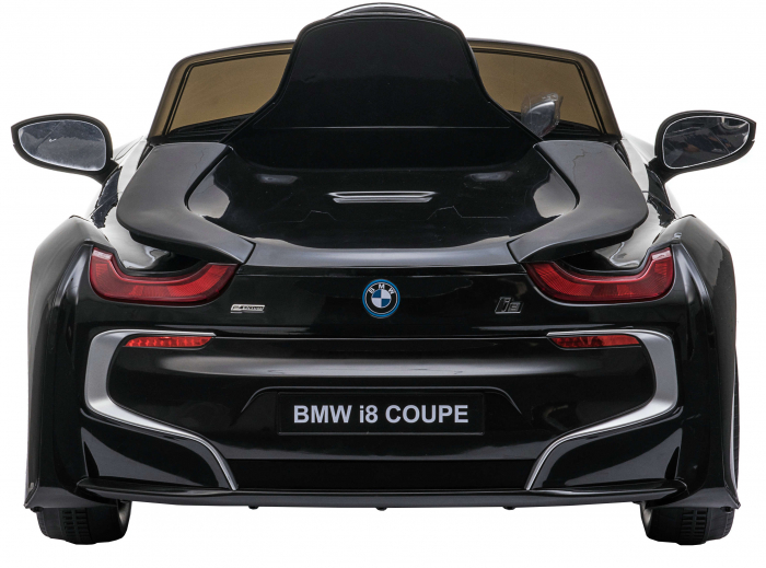 Masinuta electrica Premier BMW i8, 12V, roti cauciuc EVA, scaun piele ecologica, negru [7]