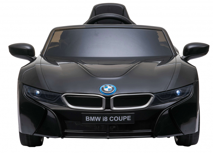 Masinuta electrica Premier BMW i8, 12V, roti cauciuc EVA, scaun piele ecologica, negru [3]