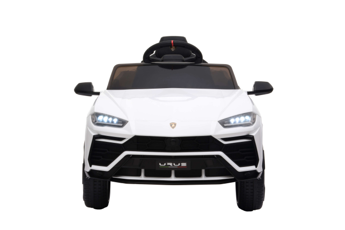 Masinuta electrica Lamborghini Urus, 12V, roti cauciuc EVA, scaun piele ecologica, alb [3]
