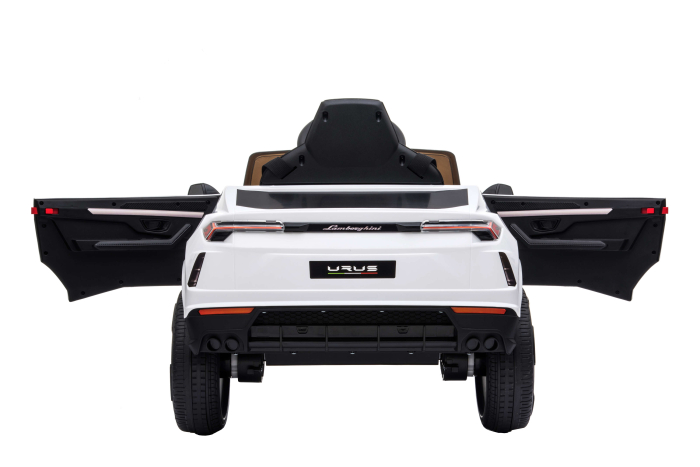 Masinuta electrica Lamborghini Urus, 12V, roti cauciuc EVA, scaun piele ecologica, alb [11]