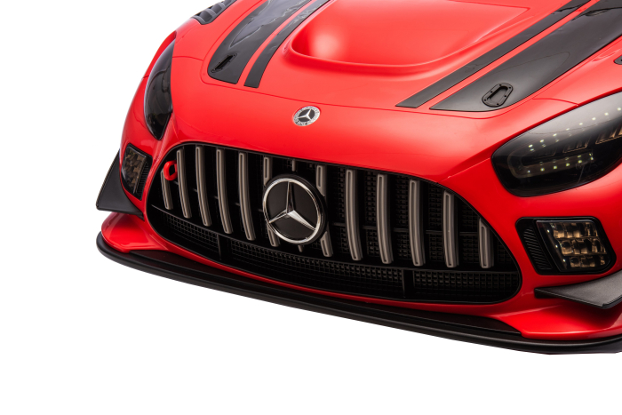 Masinuta electrica Premier Mercedes Benz AMG GT3, 12V, roti cauciuc EVA, scaun piele ecologica, rosu [15]