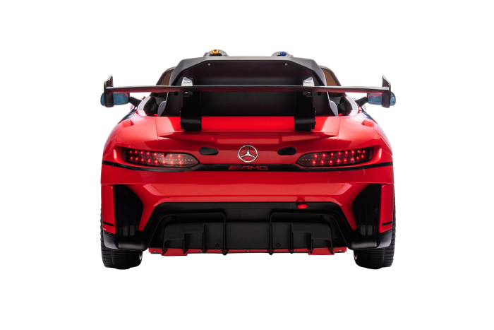 Masinuta electrica Premier Mercedes Benz AMG GT3, 12V, roti cauciuc EVA, scaun piele ecologica, rosu [6]