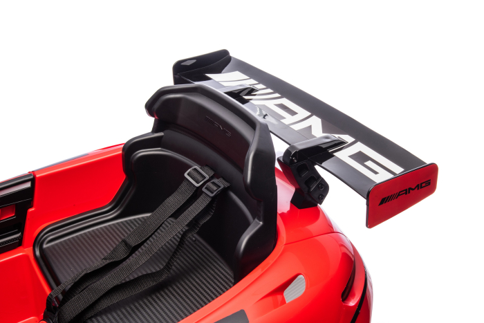 Masinuta electrica Premier Mercedes Benz AMG GT3, 12V, roti cauciuc EVA, scaun piele ecologica, rosu [23]