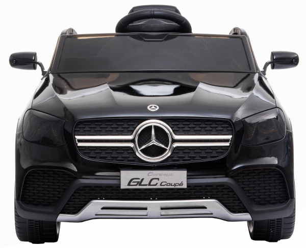 Masinuta electrica Premier Mercedes GLC Concept Coupe, 12V, roti cauciuc EVA, scaun piele ecologica, negru [2]