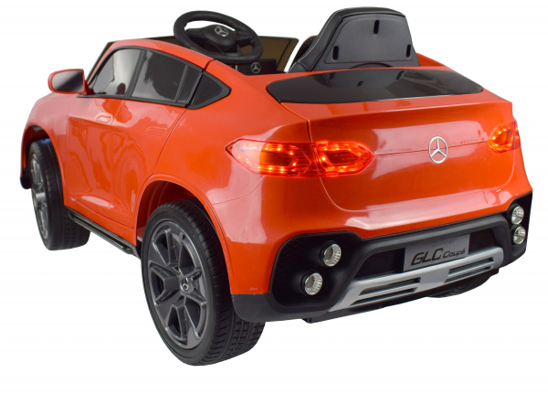 Masinuta electrica Premier Mercedes GLC Concept Coupe, 12V, roti cauciuc EVA, scaun piele ecologica, rosu [8]
