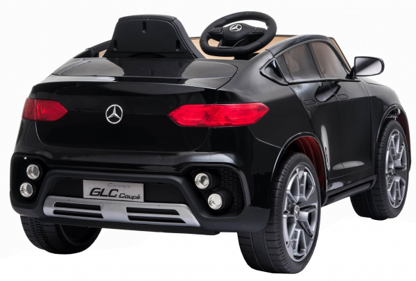 Masinuta electrica Premier Mercedes GLC Concept Coupe, 12V, roti cauciuc EVA, scaun piele ecologica, negru [7]