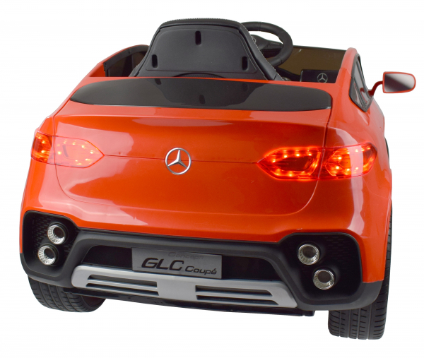 Masinuta electrica Premier Mercedes GLC Concept Coupe, 12V, roti cauciuc EVA, scaun piele ecologica, rosu [16]