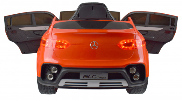 Masinuta electrica Premier Mercedes GLC Concept Coupe, 12V, roti cauciuc EVA, scaun piele ecologica, rosu [3]