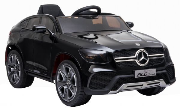 Masinuta electrica Premier Mercedes GLC Concept Coupe, 12V, roti cauciuc EVA, scaun piele ecologica, negru [5]
