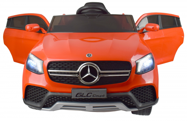 Masinuta electrica Premier Mercedes GLC Concept Coupe, 12V, roti cauciuc EVA, scaun piele ecologica, rosu [7]