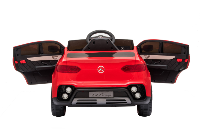 Masinuta electrica Premier Mercedes GLC Concept Coupe Facelift, 12V, roti cauciuc EVA, scaun piele ecologica, rosu [16]