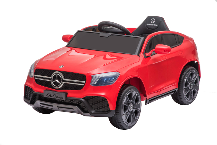 Masinuta electrica Premier Mercedes GLC Concept Coupe Facelift, 12V, roti cauciuc EVA, scaun piele ecologica, rosu [20]