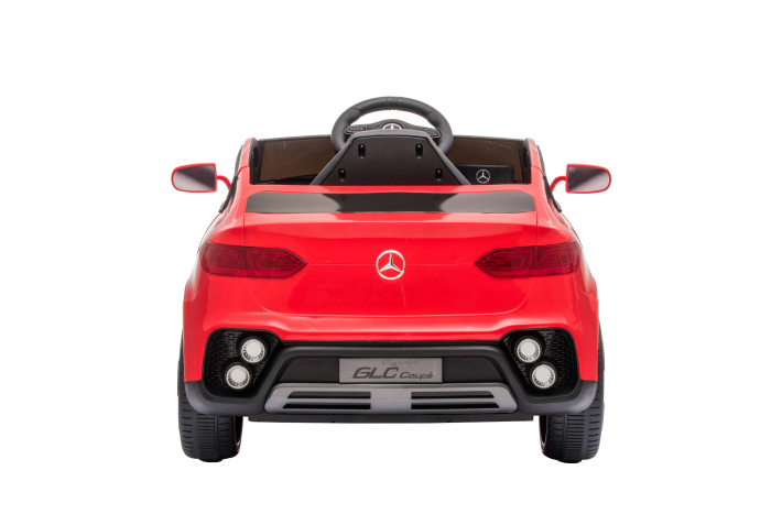 Masinuta electrica Premier Mercedes GLC Concept Coupe Facelift, 12V, roti cauciuc EVA, scaun piele ecologica, rosu [8]