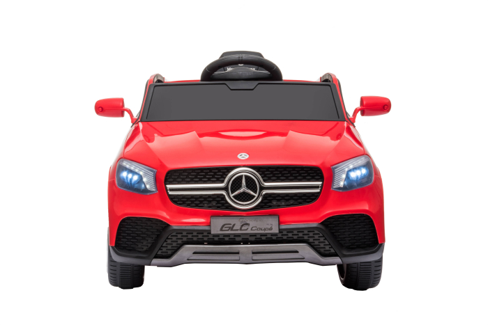 Masinuta electrica Premier Mercedes GLC Concept Coupe Facelift, 12V, roti cauciuc EVA, scaun piele ecologica, rosu [2]