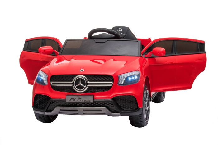 Masinuta electrica Premier Mercedes GLC Concept Coupe Facelift, 12V, roti cauciuc EVA, scaun piele ecologica, rosu [12]