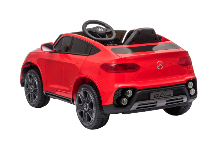 Masinuta electrica Premier Mercedes GLC Concept Coupe Facelift, 12V, roti cauciuc EVA, scaun piele ecologica, rosu [6]