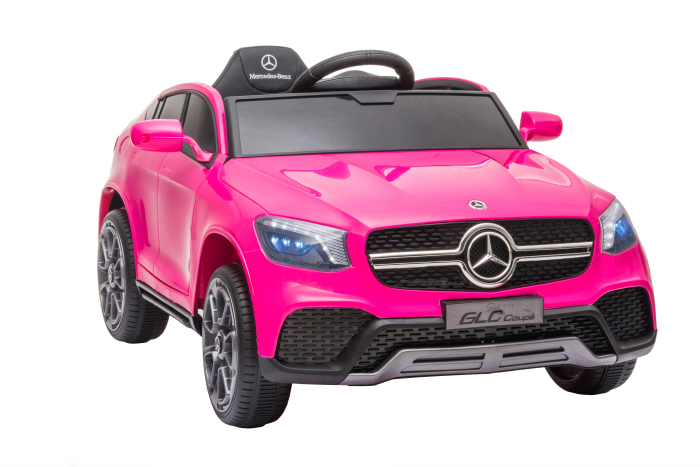Masinuta electrica Premier Mercedes GLC Concept Coupe Facelift, 12V, roti cauciuc EVA, scaun piele ecologica, roz [10]