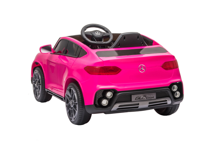 Masinuta electrica Premier Mercedes GLC Concept Coupe Facelift, 12V, roti cauciuc EVA, scaun piele ecologica, roz [7]