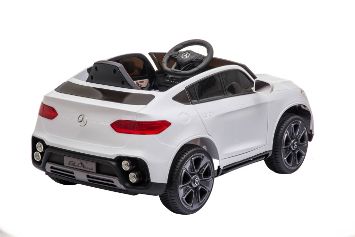 Masinuta electrica Premier Mercedes GLC Concept Coupe Facelift, 12V, roti cauciuc EVA, scaun piele ecologica, alb [18]