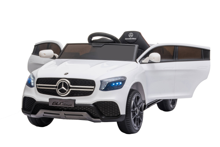 Masinuta electrica Premier Mercedes GLC Concept Coupe Facelift, 12V, roti cauciuc EVA, scaun piele ecologica, alb [11]
