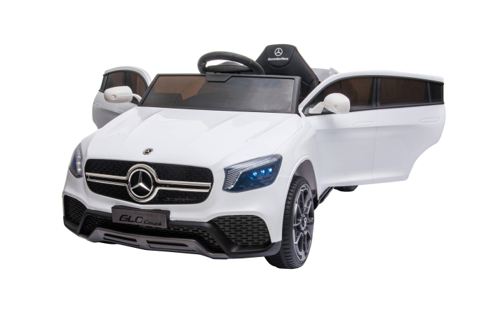 Masinuta electrica Premier Mercedes GLC Concept Coupe Facelift, 12V, roti cauciuc EVA, scaun piele ecologica, alb [15]