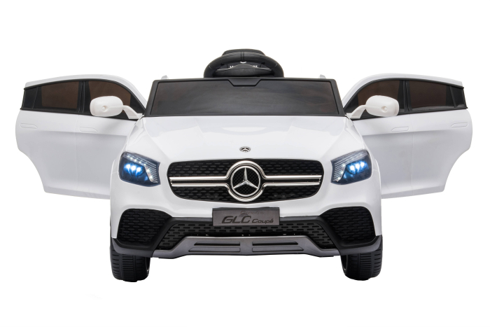 Masinuta electrica Premier Mercedes GLC Concept Coupe Facelift, 12V, roti cauciuc EVA, scaun piele ecologica, alb [9]