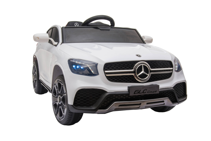 Masinuta electrica Premier Mercedes GLC Concept Coupe Facelift, 12V, roti cauciuc EVA, scaun piele ecologica, alb [17]