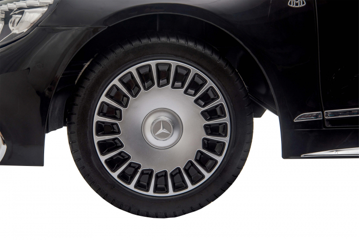 Masinuta electrica Premier Mercedes-Maybach S650 Cabriolet, 12V, roti cauciuc EVA, scaun piele ecologica, negru [12]