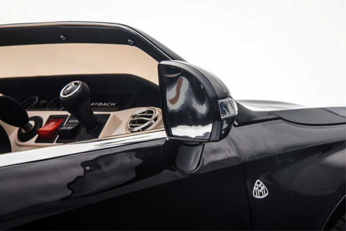 Masinuta electrica Premier Mercedes-Maybach S650 Cabriolet, 12V, roti cauciuc EVA, scaun piele ecologica, negru [14]