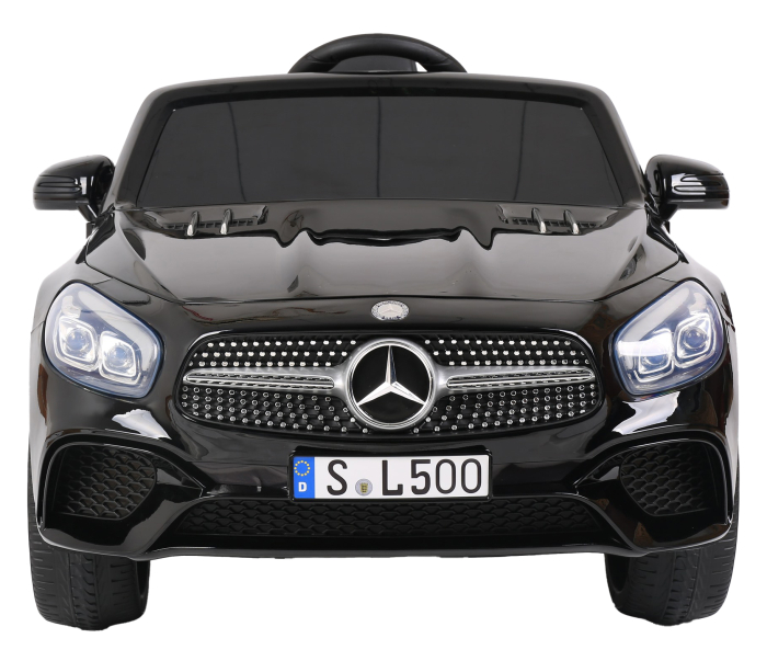 Masinuta electrica Premier Mercedes SL500, 12V, roti cauciuc EVA, scaun piele ecologica, negru [2]