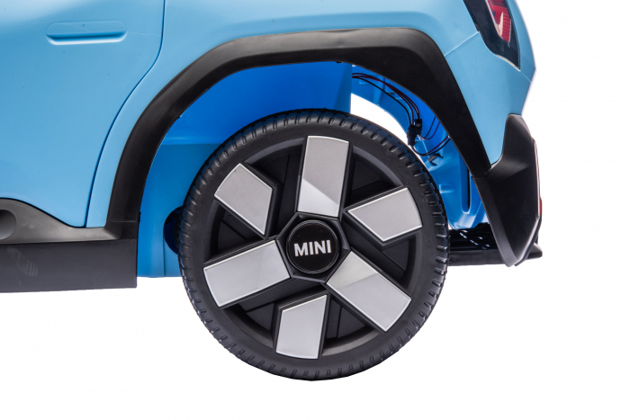 Masinuta electrica Premier Mini Concept Aceman, 12V, roti cauciuc EVA, scaun piele ecologica, albastru [30]