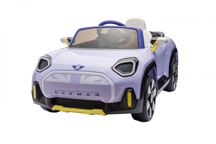 Masinuta electrica Premier Mini Concept Aceman, 12V, roti cauciuc EVA, scaun piele ecologica, mov [27]