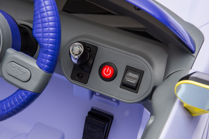 Masinuta electrica Premier Mini Concept Aceman, 12V, roti cauciuc EVA, scaun piele ecologica, mov [34]
