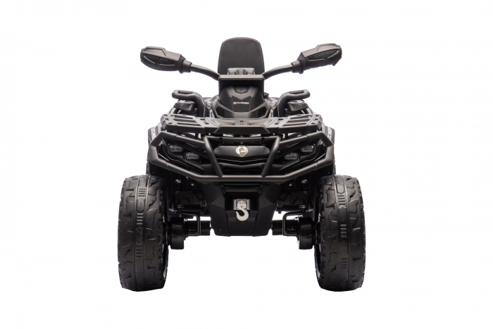ATV electric Premier 4x4 Can-Am Outlander, 2 copii, 24V, roti cauciuc EVA, negru [3]