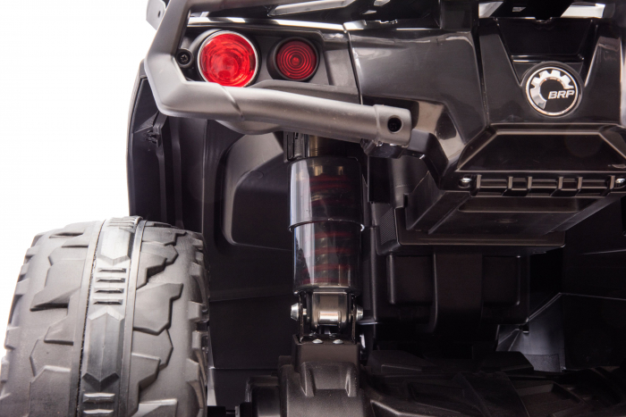 ATV electric Premier 4x4 Can-Am Outlander, 2 copii, 24V, roti cauciuc EVA, negru [22]