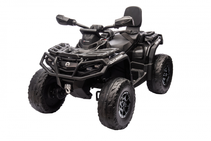 ATV electric Premier 4x4 Can-Am Outlander, 2 copii, 24V, roti cauciuc EVA, negru [16]