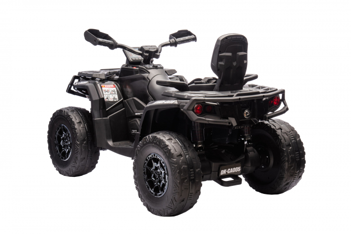 ATV electric Premier 4x4 Can-Am Outlander, 2 copii, 24V, roti cauciuc EVA, negru [8]