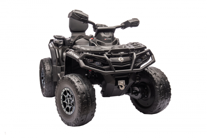 ATV electric Premier 4x4 Can-Am Outlander, 2 copii, 24V, roti cauciuc EVA, negru [31]