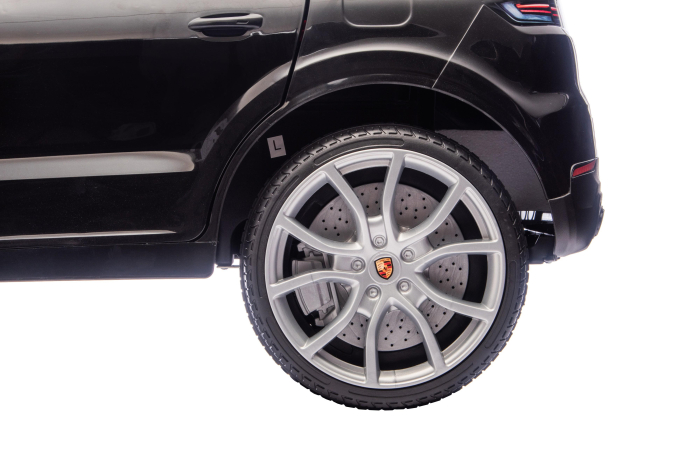 Masinuta electrica Premier Porsche Cayenne E-Hybrid Coupe, 12V, scaun piele ecologica, negru [22]