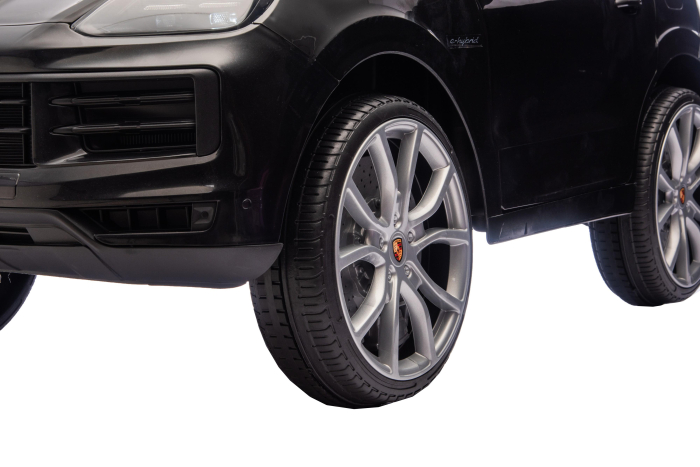 Masinuta electrica Premier Porsche Cayenne E-Hybrid Coupe, 12V, scaun piele ecologica, negru [21]