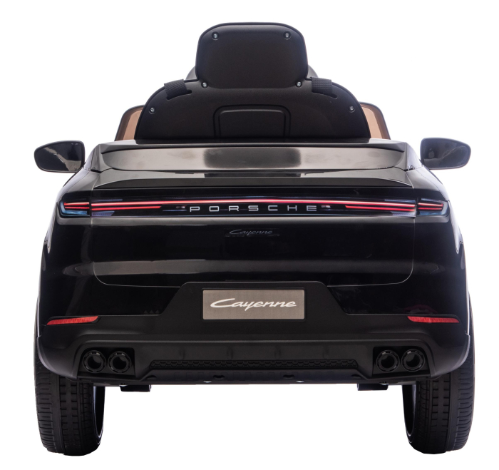 Masinuta electrica Premier Porsche Cayenne E-Hybrid Coupe, 12V, scaun piele ecologica, negru [7]